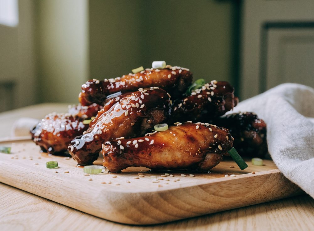 Airfryer-kyllingevinger med honning og soja