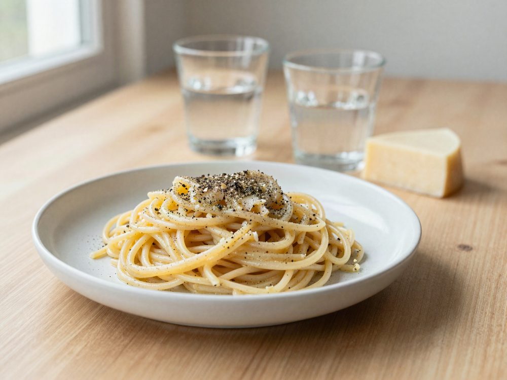 Cacio e pepe til to