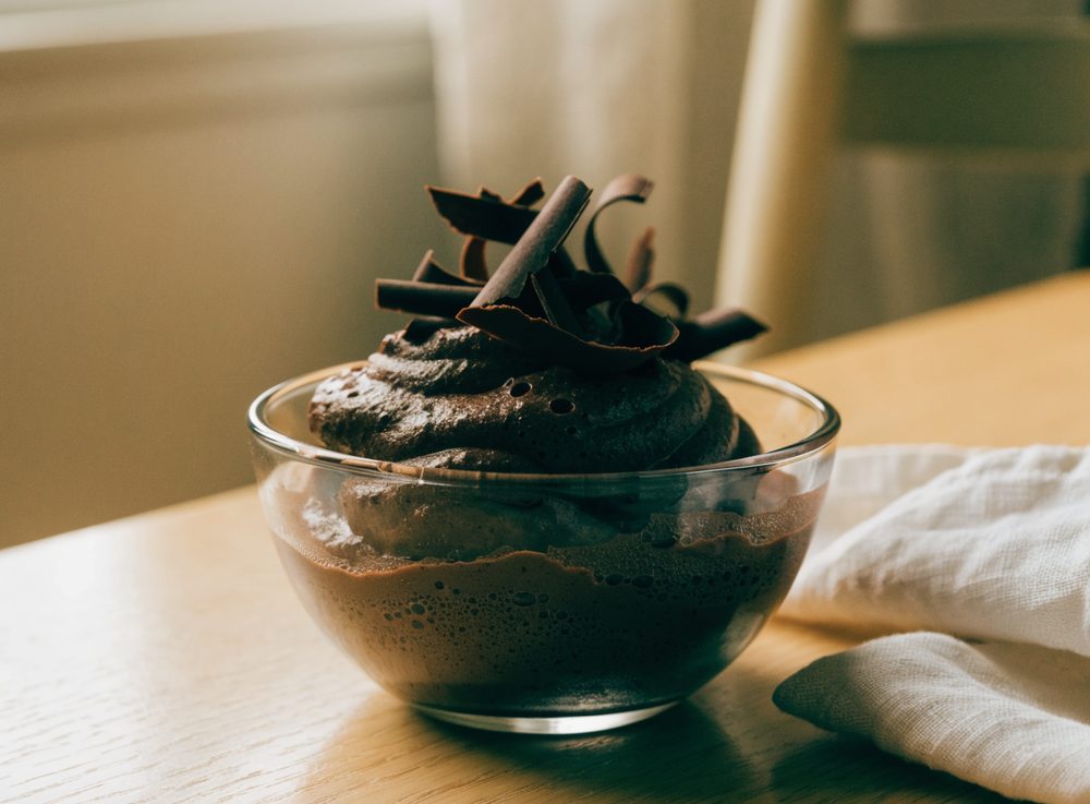 Chokolademousse med aquafaba
