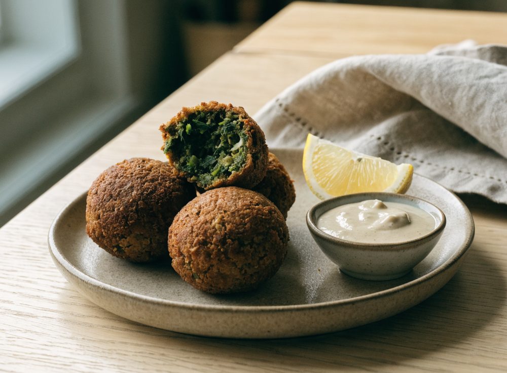 Falafel med persille og koriander