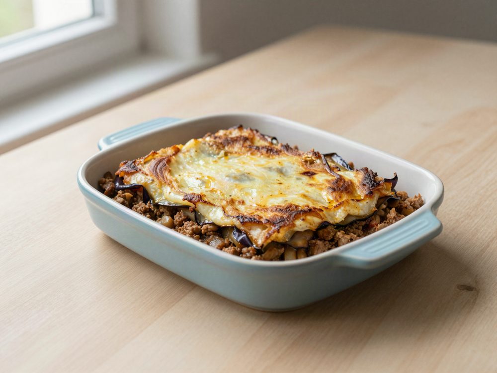 Moussaka med aubergine