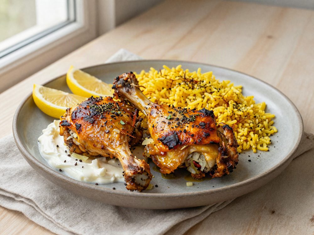 Persisk safrankylling med yoghurtmarinade