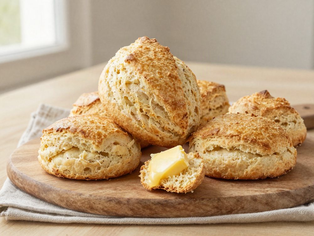 Scones med kærnemælk og koldt smør