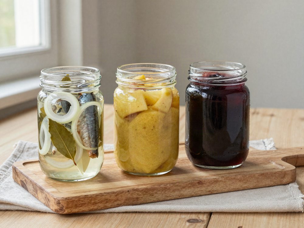 Sild i tre lage til julefrokosten