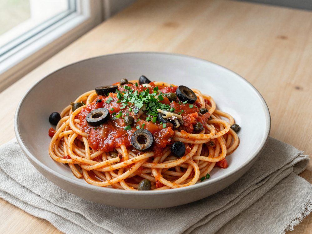 Spaghetti alla puttanesca