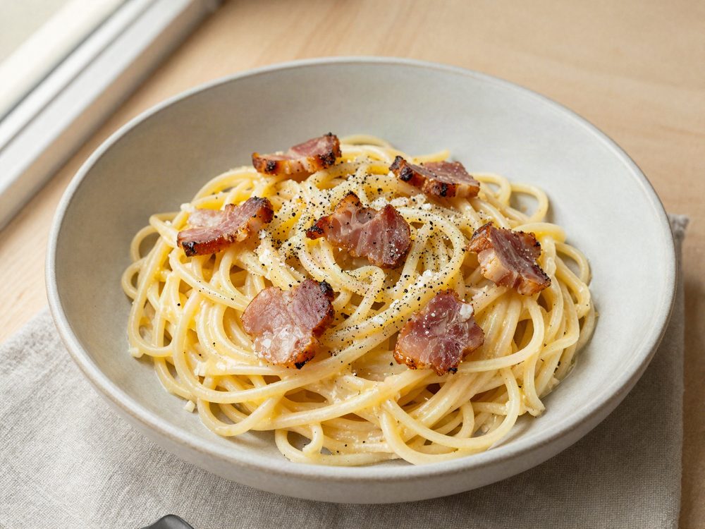 Spaghetti carbonara